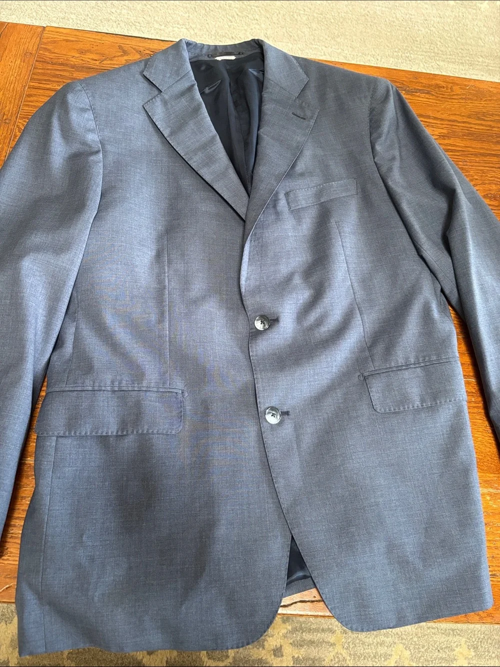 Atelier Munro Lightweight Reda Flexo Wool Blend Jacket Timeless Blazer Size 46
